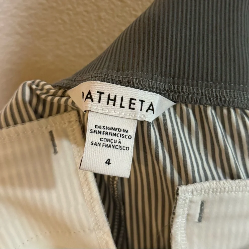NWT Athleta Textured Brooklyn Ankle Pant 4